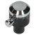 Rangemaster Hotplate Control Knob - Black / Chrome