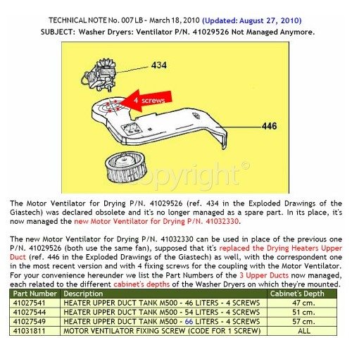 Stoves Fan Motor ; Plaset M3934 (TYPE 3421) 60W