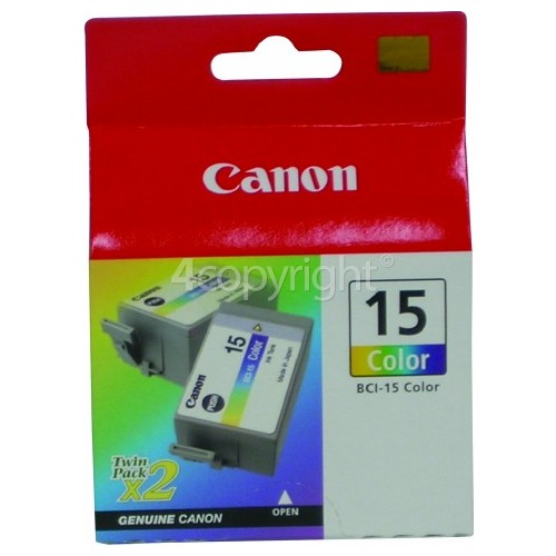 Canon Genuine BCI-15 Colour Ink Cartridge