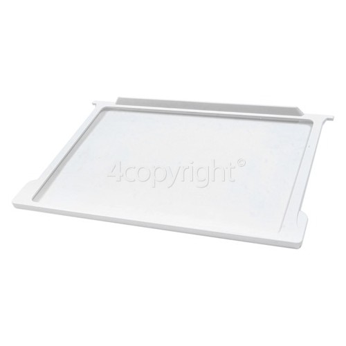 Creda Fridge Glass Shelf Assembly : 470x303mm