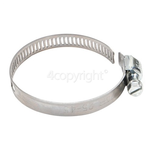 Whirlpool 084 WT/GY Hose Clip Clamp Band 25-45mm Dia.