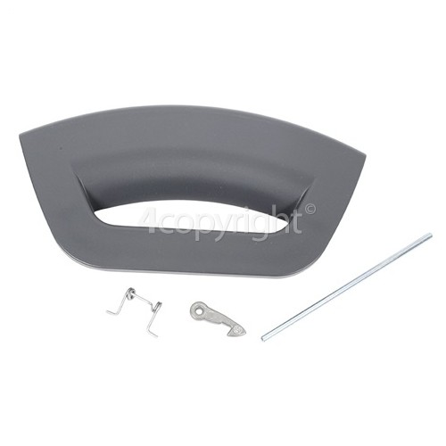 Indesit Door Handle Kit - Graphite Futura