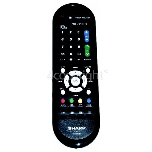 Sharp GA896WJ Remote Control