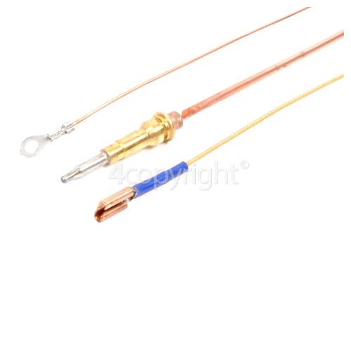 Hotpoint CH50GCIS Thermocouple With One Tag End & One Ring Fit : 1400mm