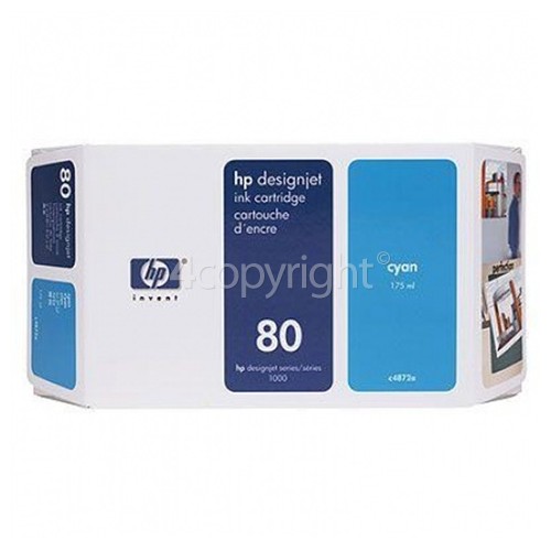 Sharp Genuine No.80 Cyan Ink Cartridge (C4872A)