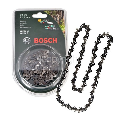 Bosch 30cm (12") Chainsaw Chain www.spares4boschuk.co.uk