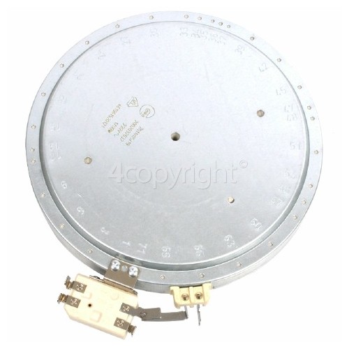 Ignis Medium Ceramic Hob Hotplate Element : Eika 2002032832 400011114119 1700w / Outer Diameter: 200mm