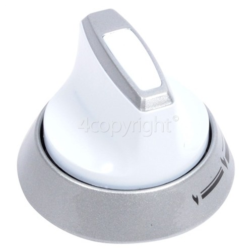 Cannon C60GCW Hob Burner Control Knob White www.4cannon.co.uk