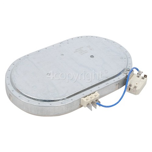 Bauknecht EDIV 6740 NE Ceramic Hotplate Element Dual