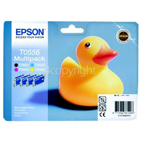 Epson Genuine T0556 Multi-Pack Ink Cartridge