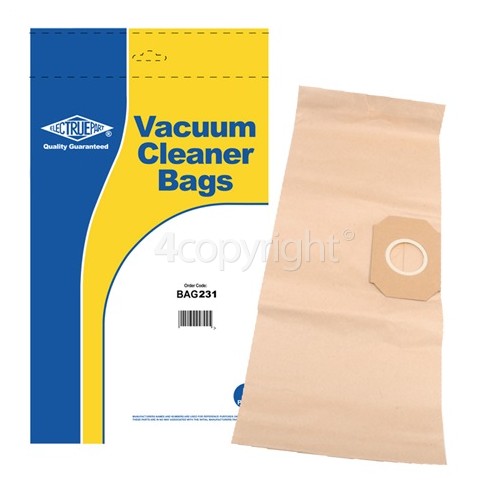 Aquavac E72 Dust Bag (Pack Of 5) - BAG231