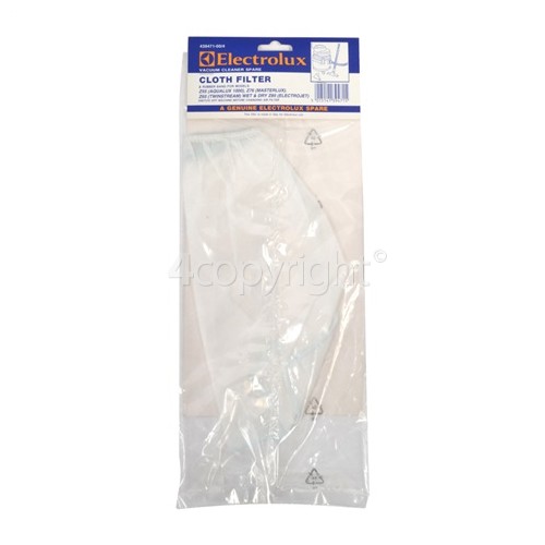 Electrolux Elasticated Cloth Filter Bag (& Rubber Band)