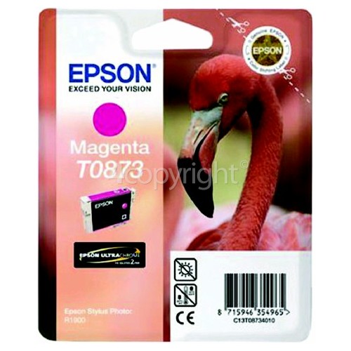 Epson Genuine T0873 Magenta Ink Cartridge