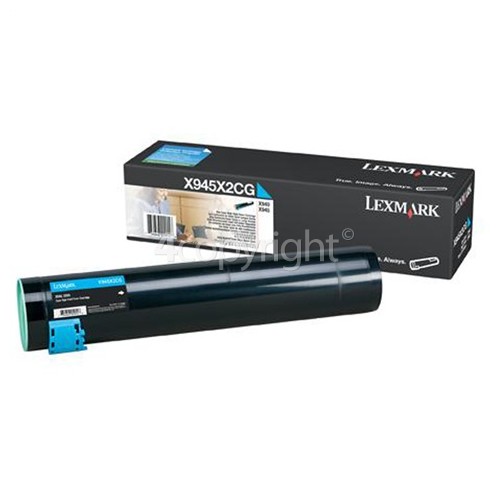 Lexmark Genuine X945X2CG Cyan Toner Cartridge