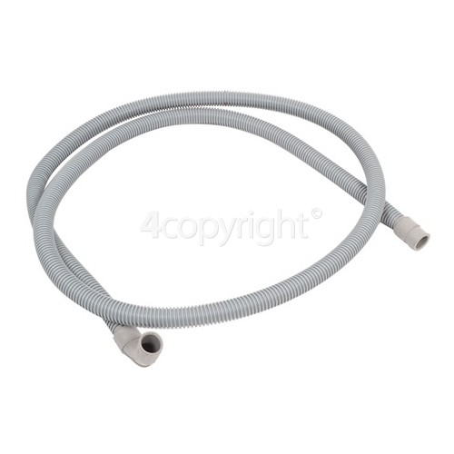 LG F1402FDS5 2.4mtr. Drain Hose 21mm End With Right Angle End 21mm, Internal Dia.s'