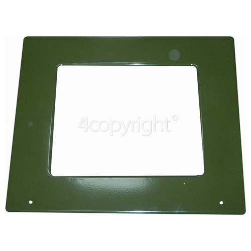 Rangemaster 5407 110 DF green Oven Outer Door Glass