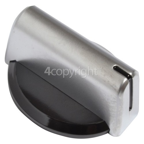 Baumatic Cooker Control Knob Black / Silver www.4baumatic.co.uk
