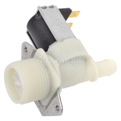 Indesit 099B1G Cold Water Single Solenoid Inlet Valve : 180Deg. With 12 Bore Outlet