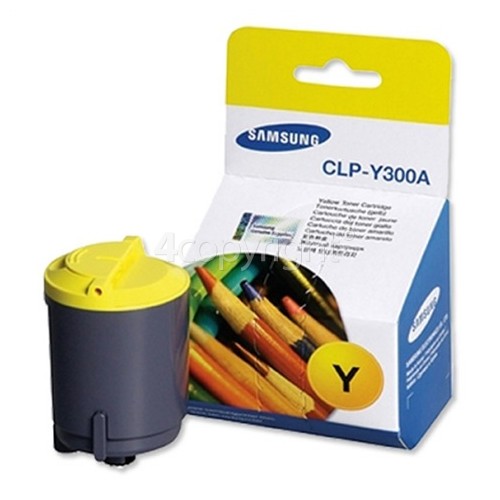 Samsung Genuine CLP-Y300A Yellow Toner Cartridge