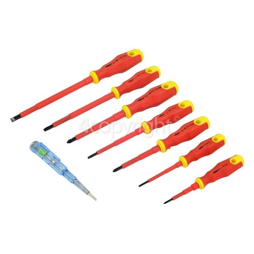 Rolson 7 Piece VDE Screwdriver Set