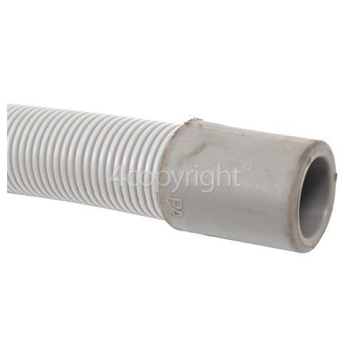 2.1mtr Drain Hose 21mm End With Right Angle End 21mm, Internal Dia.s' (Outlet BFLW75)