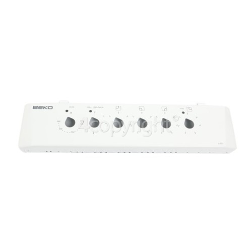 Beko D533W Facia Control Panel