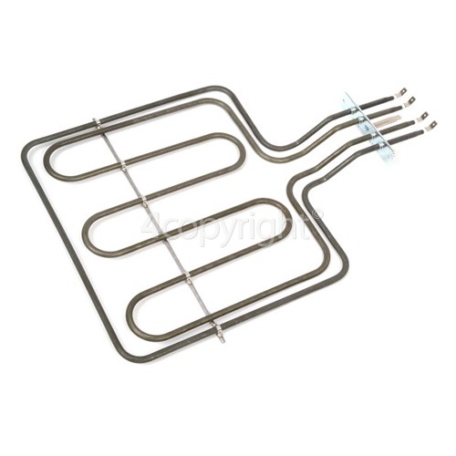 Delonghi Top Dual Grill/Oven Element 2700W www.4delonghi.co.uk