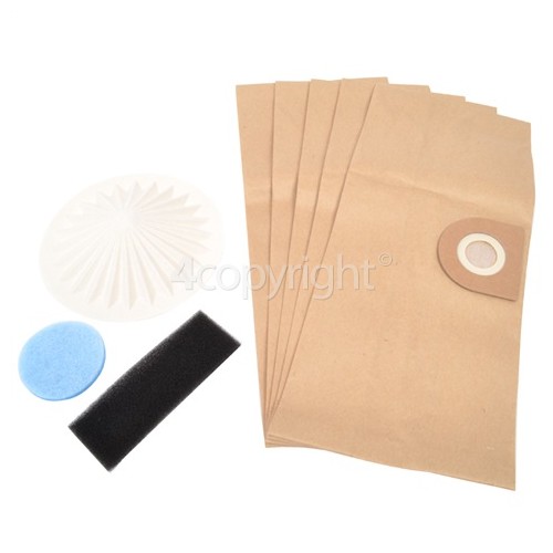 Vax 6131 Vax 2000 4000 5000 6000 Filter & Bag Kit