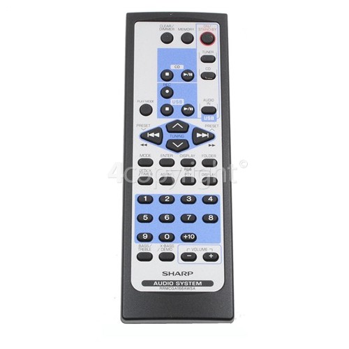 Sharp GA166AW Remote Control