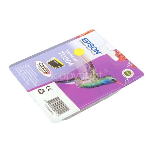 Epson Genuine T0804 Yellow Ink Cartridge