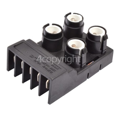 Rangemaster Card With 4 Position Light R/cal