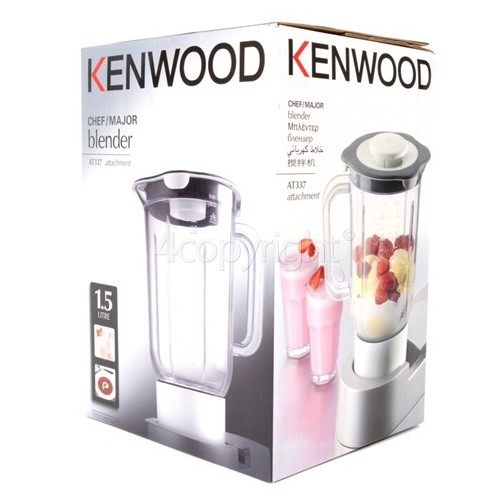 Kenwood AT337 Acrylic Liquidiser - White Trim