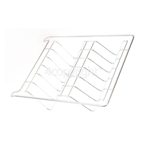 Rangemaster 91840 PROFESSIONAL PLUS 90 CER. CRANBERRY Right Hand Plate Rack
