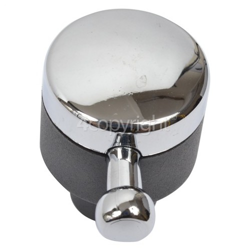 Rangemaster Hotplate Control Knob Chrome / Black www.rangemaster