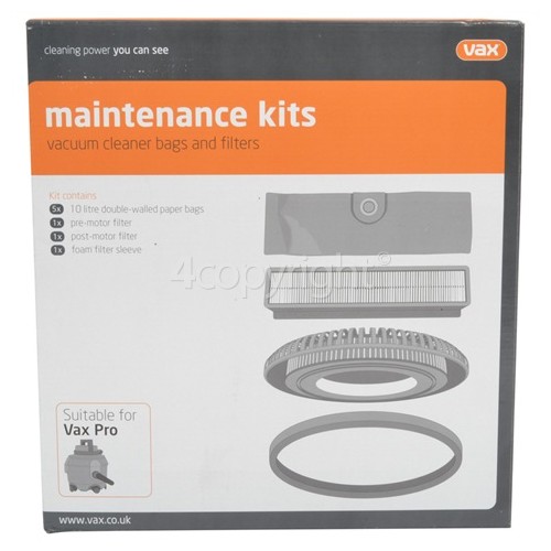 Vax Maintenance Kit (Pack Of 5)