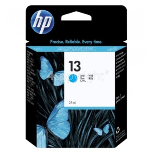 Hewlett Packard CP1700 Series Genuine No.13 Cyan Ink Cartridge (C4815A)