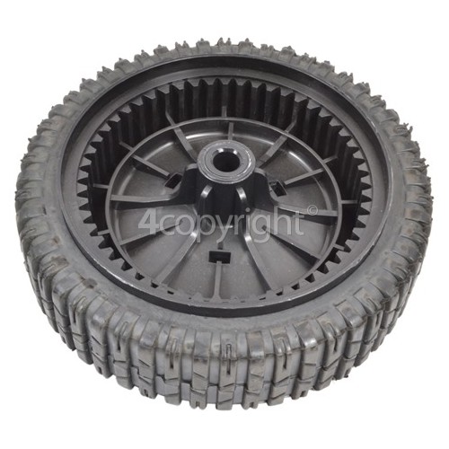 Flymo with wheels hot sale