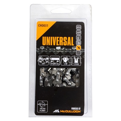McCulloch Titanium 460 CHO031 45cm (18") 60 Drive Link Chainsaw Chain