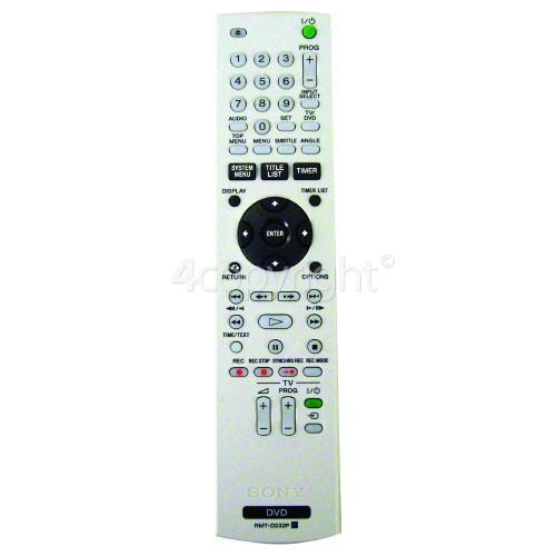 Sony RMTD232P Remote Control