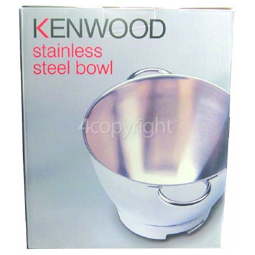 Kenwood KM400 Round Chef Bowl - Stainless Steel