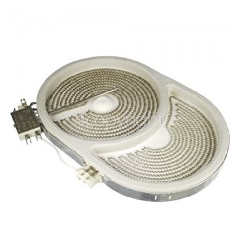 Neff Ceramic Hotplate Element Dual 1600/800 Watt - EGO 10.57413.688