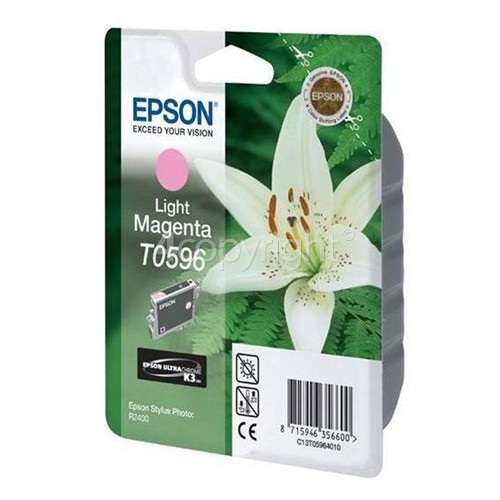 Epson Genuine T0596 Light Magenta Ink Cartridge