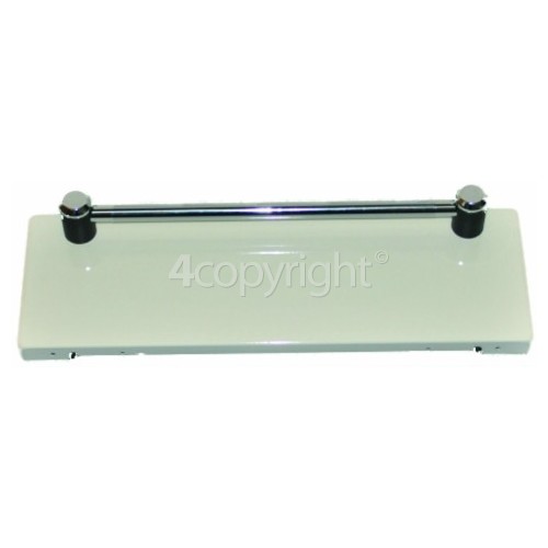 Rangemaster 7891 110 Ceramic ivory/chrome Drawer Front
