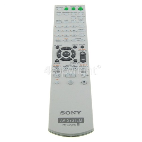 Sony RM-ADU002 Remote Control