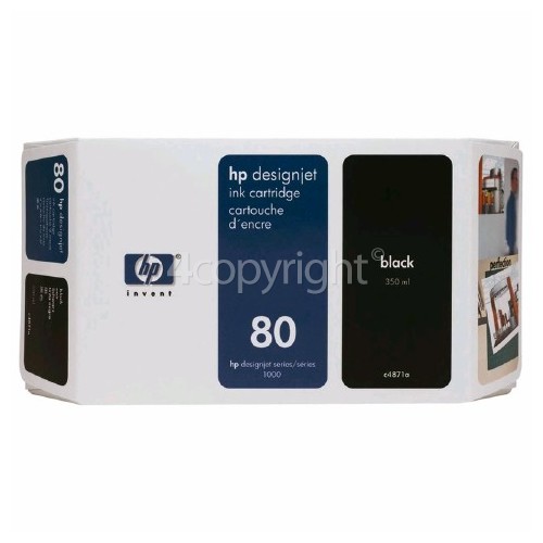 Sharp Genuine No.80 Black Ink Cartridge (C4871A)