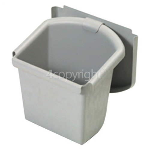 Numatic 30-Litre Waste Bin With Lid, Grey