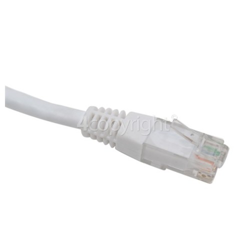 CAT6 RJ45 Patch Lead: White: 3M