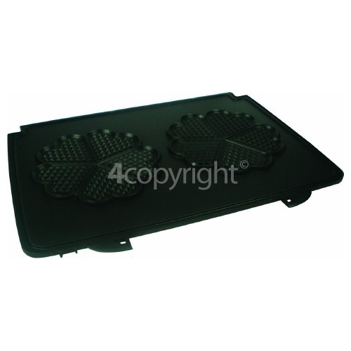 Kenwood HG187 Waffle Plate With Grill Surface On Reverse