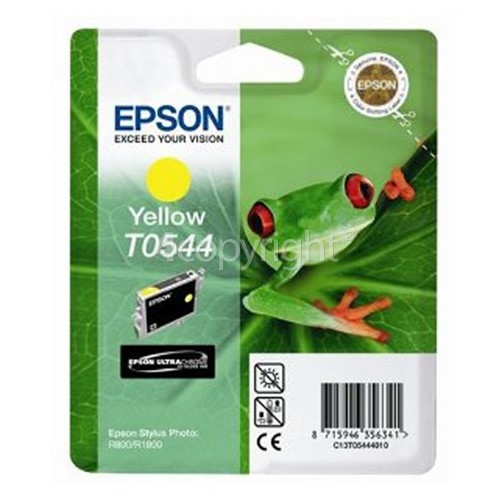 Epson Genuine T0544 Yellow Ink Cartridge