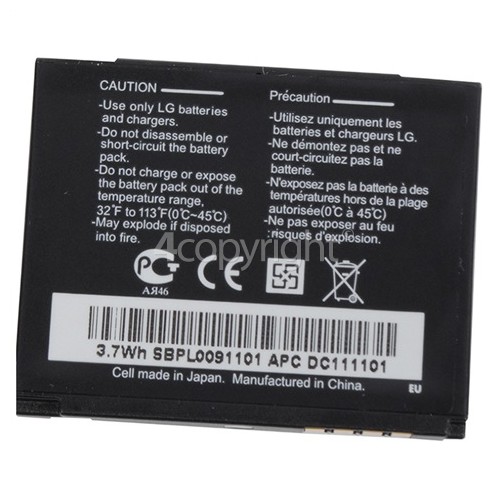 LG KC910 LGIP-580A Mobile Phone Battery